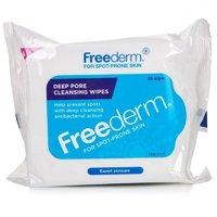 Freederm Deep Pore Facial Cleansing Wipes 25s