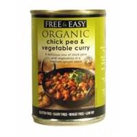 free natural chick pea vegetable curry 400g