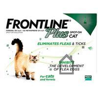 Frontline Plus Spot On For Cats and Ferrets 6 Pipettes