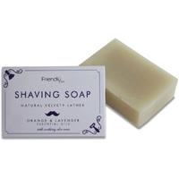 friendly soap natural shaving soap bar orange lavender 95g