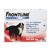 Frontline Spot On Dog Extra Large x 6