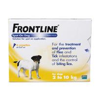 Frontline Spot On Dog Small x 6