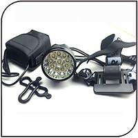 Front Bike Light / Led Headlamps 3 Mode 12000 Lumens / Rechargeable / Impact Resistant 8.4V 8800mAh battery pack