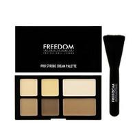 freedom pro strobe cream palette and brush