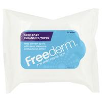 Freederm Deep Pore Cleansing Wipes 25pk