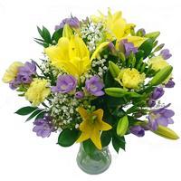 Freesia and Lily Bouquet
