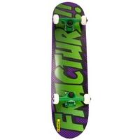 Fracture Comic 3 Skateboard - Purple/Green 7.5\