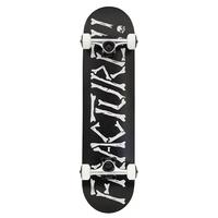Fracture Broken Series Complete Skateboard - Black 7.25\