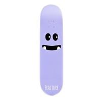 Fracture Skateboard Deck - Lil Monsters V2 Purple 7.75\