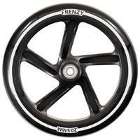 Frenzy 205mm Scooter Wheel w/Bearings - Black