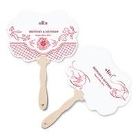 French Whimsy Personalised Hand Fan