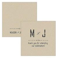 Free Spirit Initials Square Tag