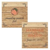 Fruit Themed Square Tags