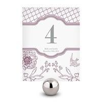 French Whimsy Table Number