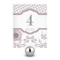 french whimsy table number