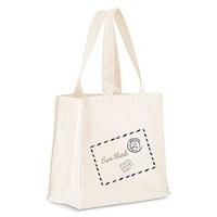 french post card personalised tote bag tote bag with gussets