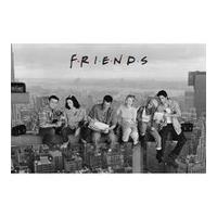 Friends Lunch On A Skyscraper - 24 x 36 Inches Maxi Poster