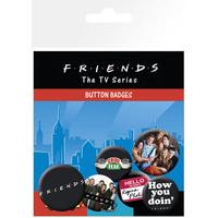 Friends Characters Badge Pack