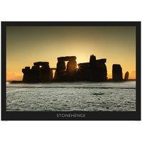 Frosty Sunrise at Stonehenge Poster