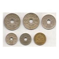 France 1920s Lindauer coins