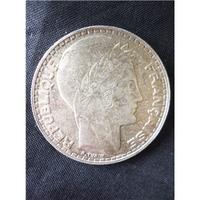 French 20 Francs coin 1933