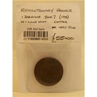 France 1 Decime Year 7 (1799)