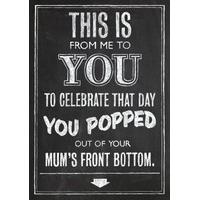 Front Bottom | Birthday Card | B...