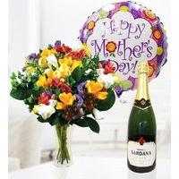 Freesia, Cava and Balloon