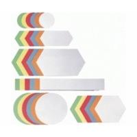 Franken Presentation Card Hexagons 190x165mm Assorted (250 pcs)