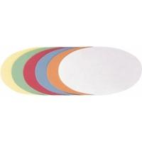 Franken Presentation Card Self-adhesive Oval 190x110mm Assorted (300 pcs)