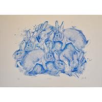 Frisky - Blue by Fox