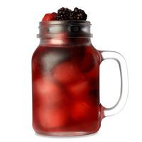 Frosted Mason Drinking Jar Glasses 20oz / 568ml (Pack of 4)