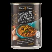 Free & Easy Organic Chickpea & Bean Tagine 400g - 400 g