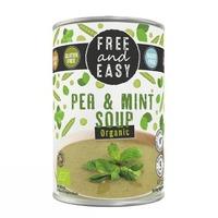 free easy organic pea mint soup 400g