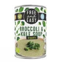 Free & Easy Organic Broccoli & Kale Soup 400g