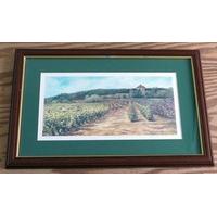Framed David Eley Vineyard Limit...