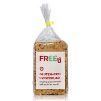 Freed Gluten Free Crispbread Original With Teff & Flax Seeds 160g