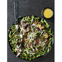 From The Deli Trio of Roasted Mushrooms & Fine Bean Salad, with a Fresh Rosemary & Garlic Dressing