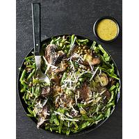 from the deli trio of roasted mushrooms fine bean salad with a fresh r ...