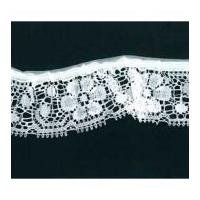 Frilled Gathered Nylon Lace Trim...