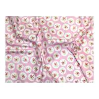 free spirit tanya whelan lulu roses lotti poplin quilting fabric pink