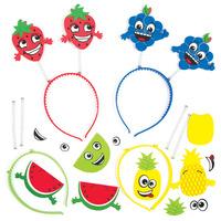 Fruity Faces Head Bopper Kits (Pack of 4)