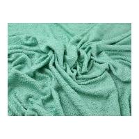 French Boucle Knitted Dress Fabric Mint Green