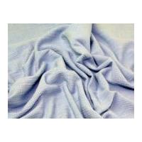 Fresco Crinkle-Textured Linen Look Cotton Dress Fabric Cornflower Blue