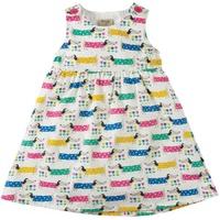 Frugi Little Pretty Sausage Dog Party Dress