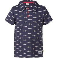Frugi Penwith Polo Shirt - Shark