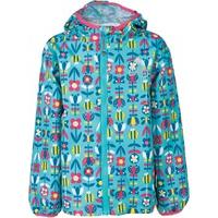 Frugi Puddle Buster Packaway Jacket - Bumble Bloom Bee