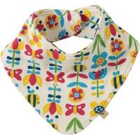 Frugi Dribble Bib - Soft Bumble Bloom