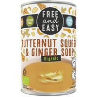 Free & Easy Organic Butternut Squash & Ginger Soup - 400g