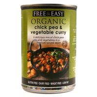 Free & Easy Chick Pea & Vegetable Curry - 400g